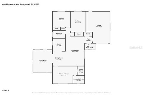 Villa ou maison à louer à Fruitland Park, Floride: 3 chambres, 175.68 m2 № 2405601 - photo 2