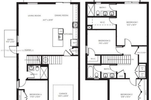 Townhouse in Homestead, Florida 4 bedrooms, 163.23 sq.m. № 1811122 - photo 2