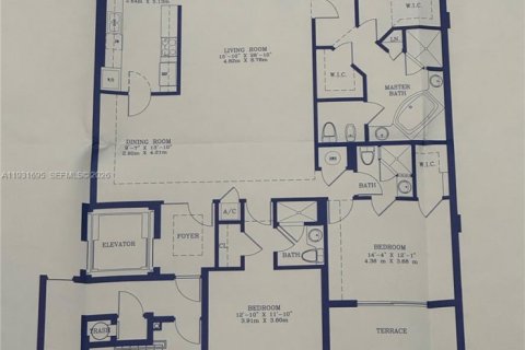 Copropriété à louer à Key Biscayne, Floride: 3 chambres, 206.24 m2 № 1990347 - photo 17