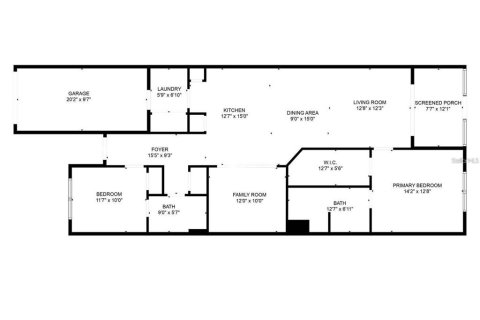 House in Winter Haven, Florida 2 bedrooms, 128.67 sq.m. № 1879158 - photo 3