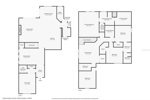 House in Winter Garden, Florida 4 bedrooms, 282.42 sq.m. № 1916297 - photo 25