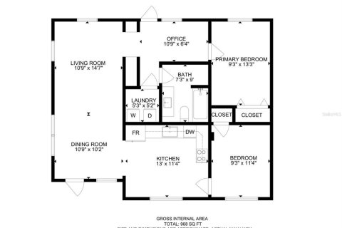 Купить виллу или дом в Тампа, Флорида 4 комнаты, 93.92м2, № 2131741 - фото 6