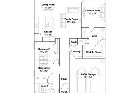 Casa en venta en Wesley Chapel, Florida, 4 dormitorios, 179.86 m2 № 1876625 - foto 1