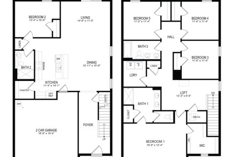 House in Winter Haven, Florida 5 bedrooms, 227.33 sq.m. № 1848104 - photo 1