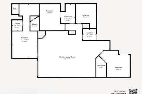 House in North Port, Florida 4 bedrooms, 184.88 sq.m. № 1723327 - photo 1