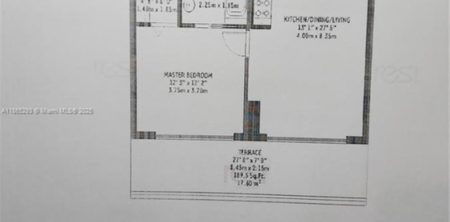 Condo à Miami, Floride, 1 chambre № 1894261
