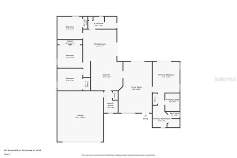 Casa en alquiler en Kissimmee, Florida, 4 dormitorios, 160.81 m2 № 1905201 - foto 2