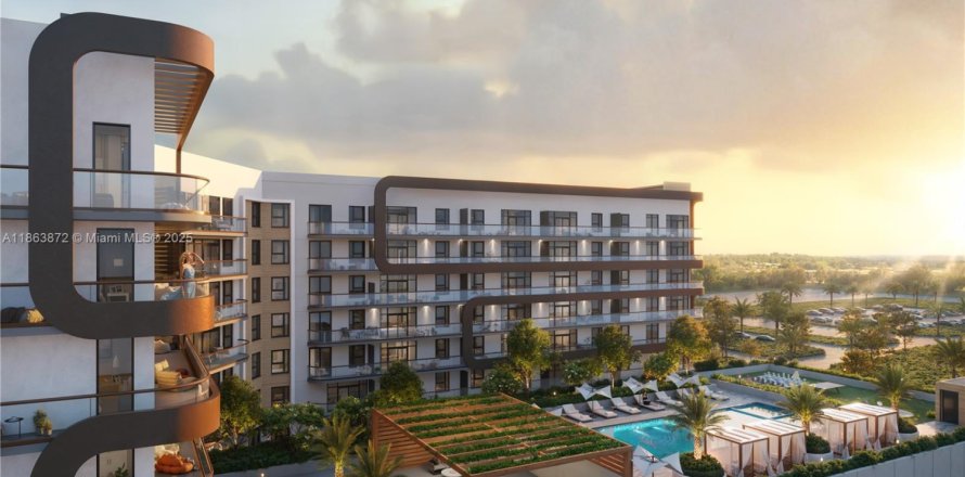 Estudio en el Condominio en Hallandale Beach, Florida  № 1891733