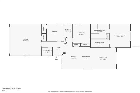 House in Ocala, Florida 2 bedrooms, 136.47 sq.m. № 1835932 - photo 28