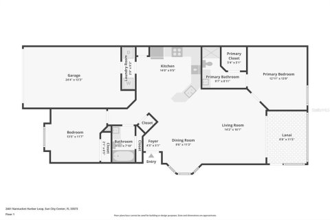 Copropriété à vendre à Sun City Center, Floride: 2 chambres, 111.95 m2 № 1835210 - photo 24