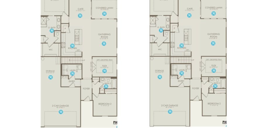 House in Del Webb Nocatee in Ponte Vedra Beach, Florida 3 bedrooms, 255 sq.m. № 447576