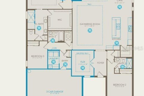 Casa en venta en Lakewood Ranch, Florida, 3 dormitorios, 236.62 m2 № 1432071 - foto 2