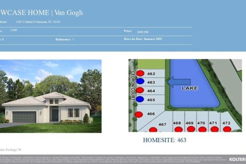 Casa en venta en Sarasota, Florida, 3 dormitorios, 278.71 m2 № 1847255 - foto 9