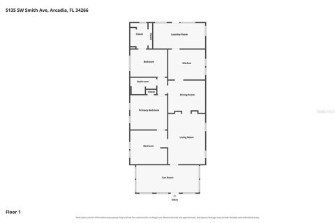 Villa ou maison à vendre à Arcadia, Floride: 3 chambres, 128.3 m2 № 2427456 - photo 18