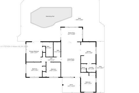 House in Hollywood, Florida 4 bedrooms, 145.86 sq.m. № 1706864 - photo 29