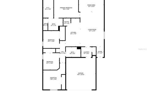 Casa en alquiler en Wimauma, Florida, 4 dormitorios, 171.03 m2 № 1899140 - foto 19