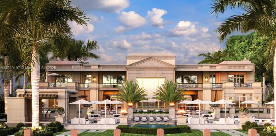 House in Indian Creek, Florida 9 bedrooms, 2590.95 sq.m. № 1968052