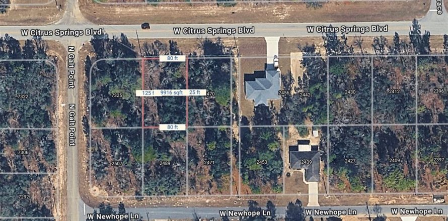 Land in Citrus Springs, Florida № 2213951