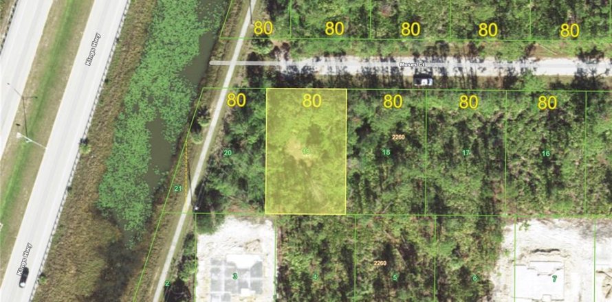 Land in Port Charlotte, Florida № 2216062