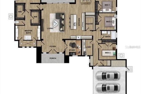 Купить виллу или дом в Орландо, Флорида 7 комнат, 306.3м2, № 2391724 - фото 11