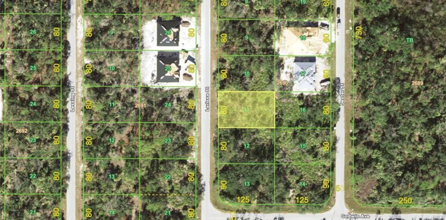 Terrain à Port Charlotte, Floride № 2213899
