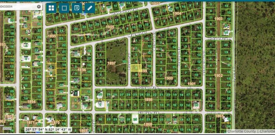 Land in Port Charlotte, Florida № 2163944