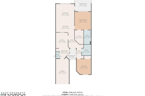 House in Delray Beach, Florida 2 bedrooms, 115.76 sq.m. № 1152263 - photo 1