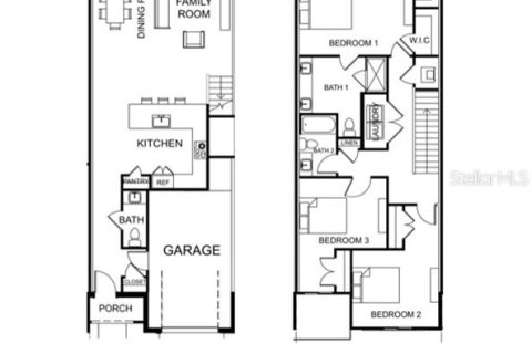 Townhouse in Riverview, Florida 3 bedrooms, 168.9 sq.m. № 2156157 - photo 3
