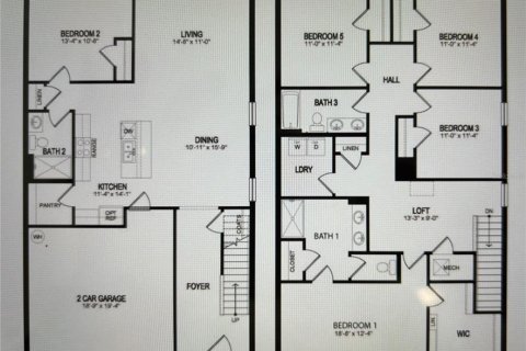 Villa ou maison à louer à Ocoee, Floride: 5 chambres, 229.47 m2 № 2094733 - photo 22