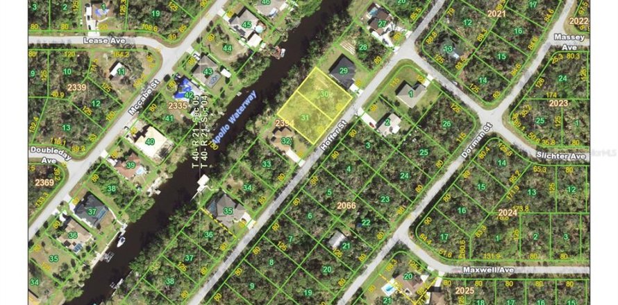 Terrain à Port Charlotte, Floride № 1535922