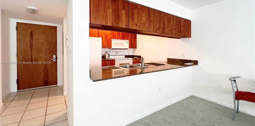 Condominio en Miami, Florida, 1 dormitorio  № 2077157