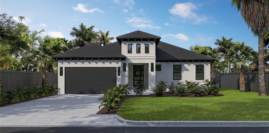 House in Tarpon Springs, Florida 4 bedrooms, 245.35 sq.m. № 1899630