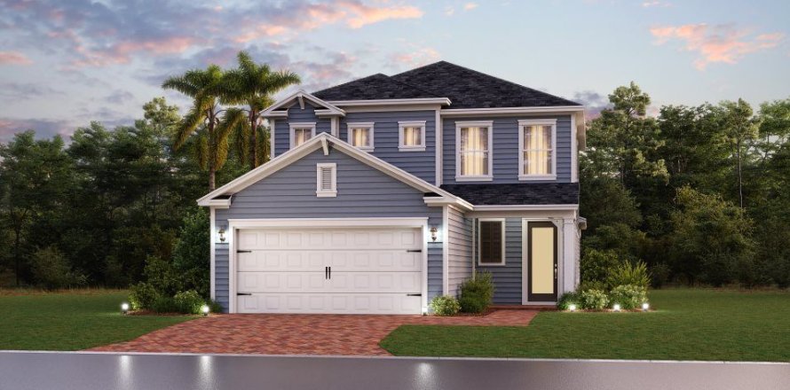 Villa ou maison à Hardwick Farms à Jacksonville, Floride 4 chambres, 210 m2 № 447559
