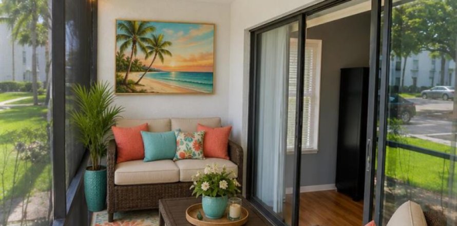 Condo à West Palm Beach, Floride, 2 chambres  № 2191023