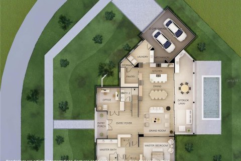 House in Orlando, Florida 5 bedrooms, 345.88 sq.m. № 1855497 - photo 9