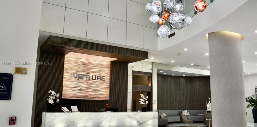 Кондоминиум с 1 спальней в Авентура, Флорида № 1951664