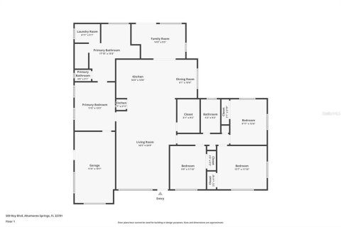 Casa en alquiler en Altamonte Springs, Florida, 4 dormitorios, 203.83 m2 № 1910413 - foto 16