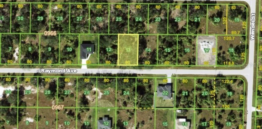 Terreno en Port Charlotte, Florida № 2211126