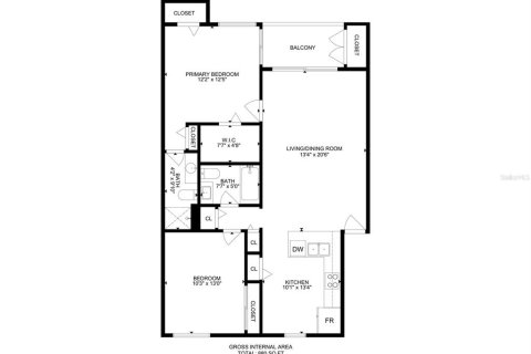 Condo in Oldsmar, Florida, 2 bedrooms № 2118977 - photo 3