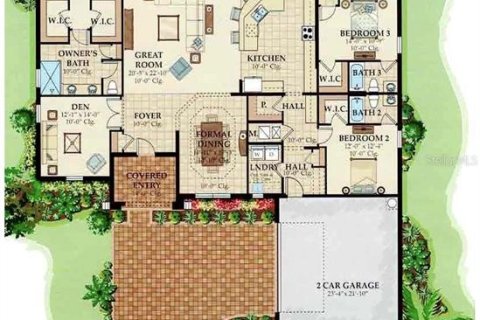 Купить виллу или дом в Венеция, Флорида 15 комнат, 297.1м2, № 2200349 - фото 7