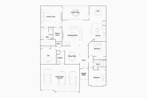 Townhouse floor plan «211SQM PRINCETON», 3 bedrooms in LIBERTY VILLAGE