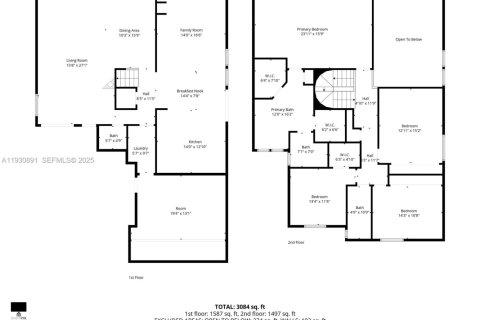 Купить виллу или дом в Пемброк-Пайнс, Флорида 4 спальни, 310.94м2, № 1991532 - фото 6