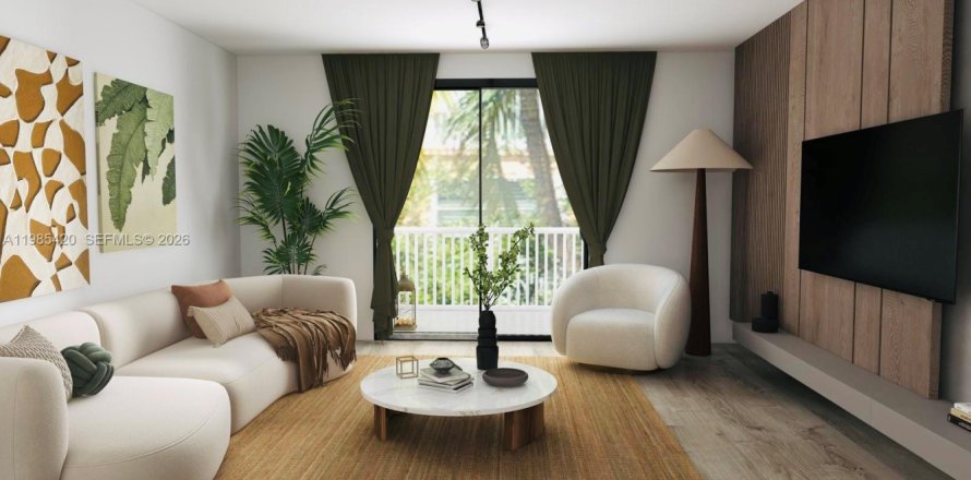 Кондоминиум с 3 спальнями в Майами-Бич, Флорида № 2047187