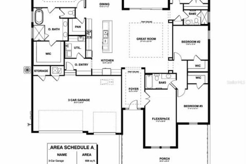 House in Brooksville, Florida 4 bedrooms, 266.26 sq.m. № 2150686 - photo 6