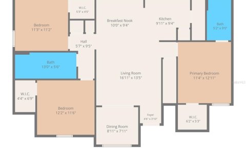 Copropriété à vendre à Winter Garden, Floride: 3 chambres, 124.49 m2 № 2355139 - photo 20