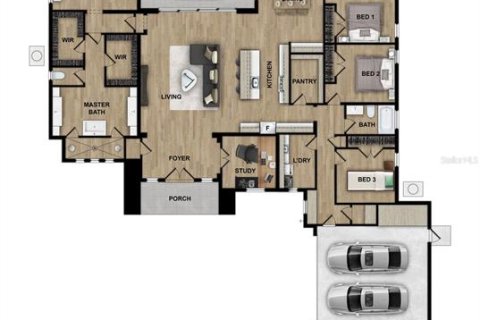 House in Orlando, Florida 4 bedrooms, 306.3 sq.m. № 2216477 - photo 11