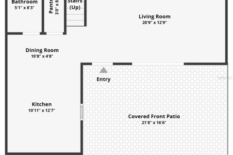 Townhouse in Leesburg, Florida 2 bedrooms, 119.66 sq.m. № 2212088 - photo 30
