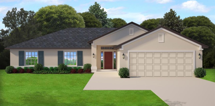Villa ou maison à Okeechobee, Floride 4 chambres, 163.04 m2 № 2078586