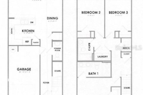 Touwnhouse à louer à Ocala, Floride: 3 chambres, 135.45 m2 № 2113724 - photo 3