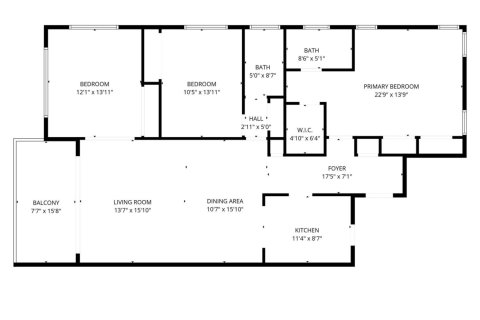 Condominio en alquiler en Pompano Beach, Florida, 3 dormitorios, 129.13 m2 № 2086245 - foto 25